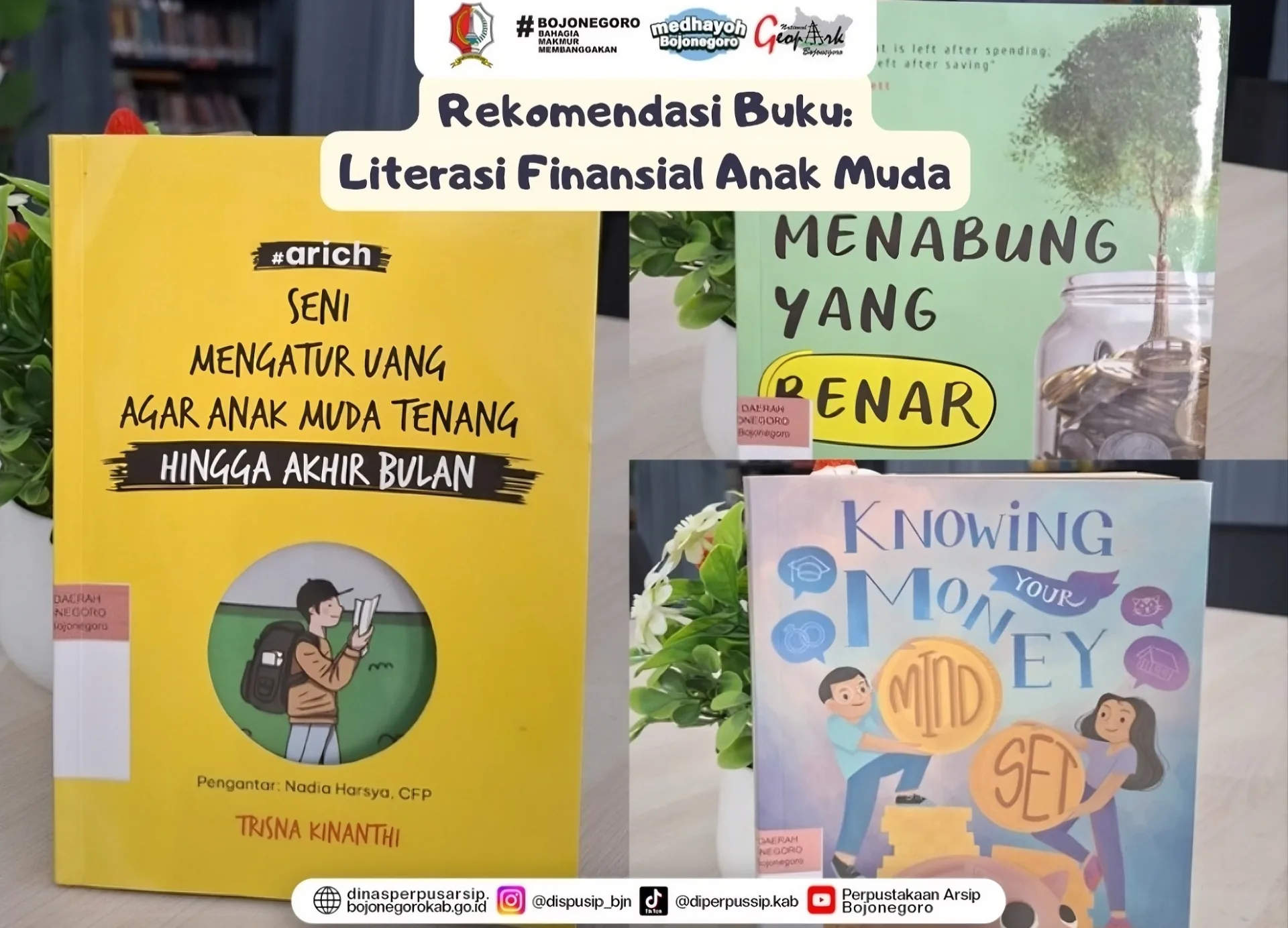 Rekomendasi Buku: Tingkatkan Literasi Finansial Anak Muda Bersama Dispusip Bojonegoro