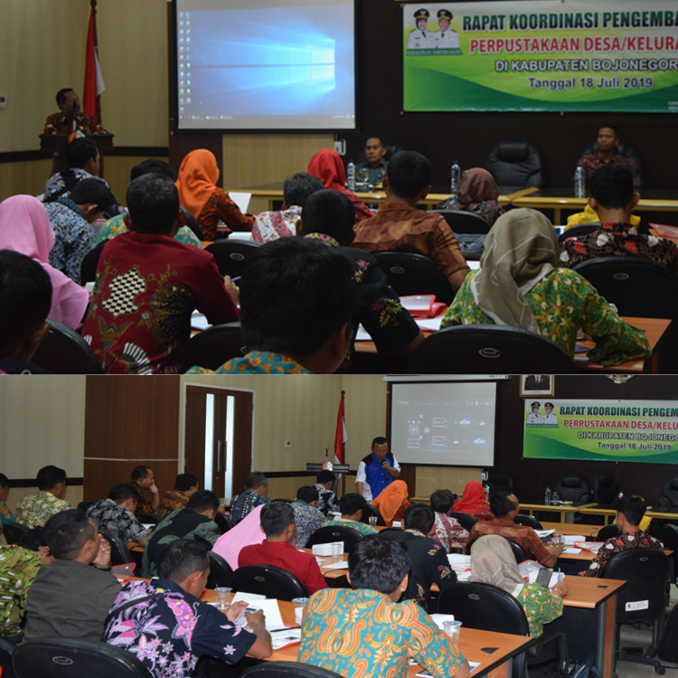 Rapat Koordinasi Pengembangan Perpustakaan Desa / Kelurahaan