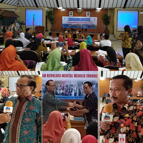 Sosialisasi Pembudayaan Kegemaran Membaca yang diselenggarakan Perpustakaan Nasional RI