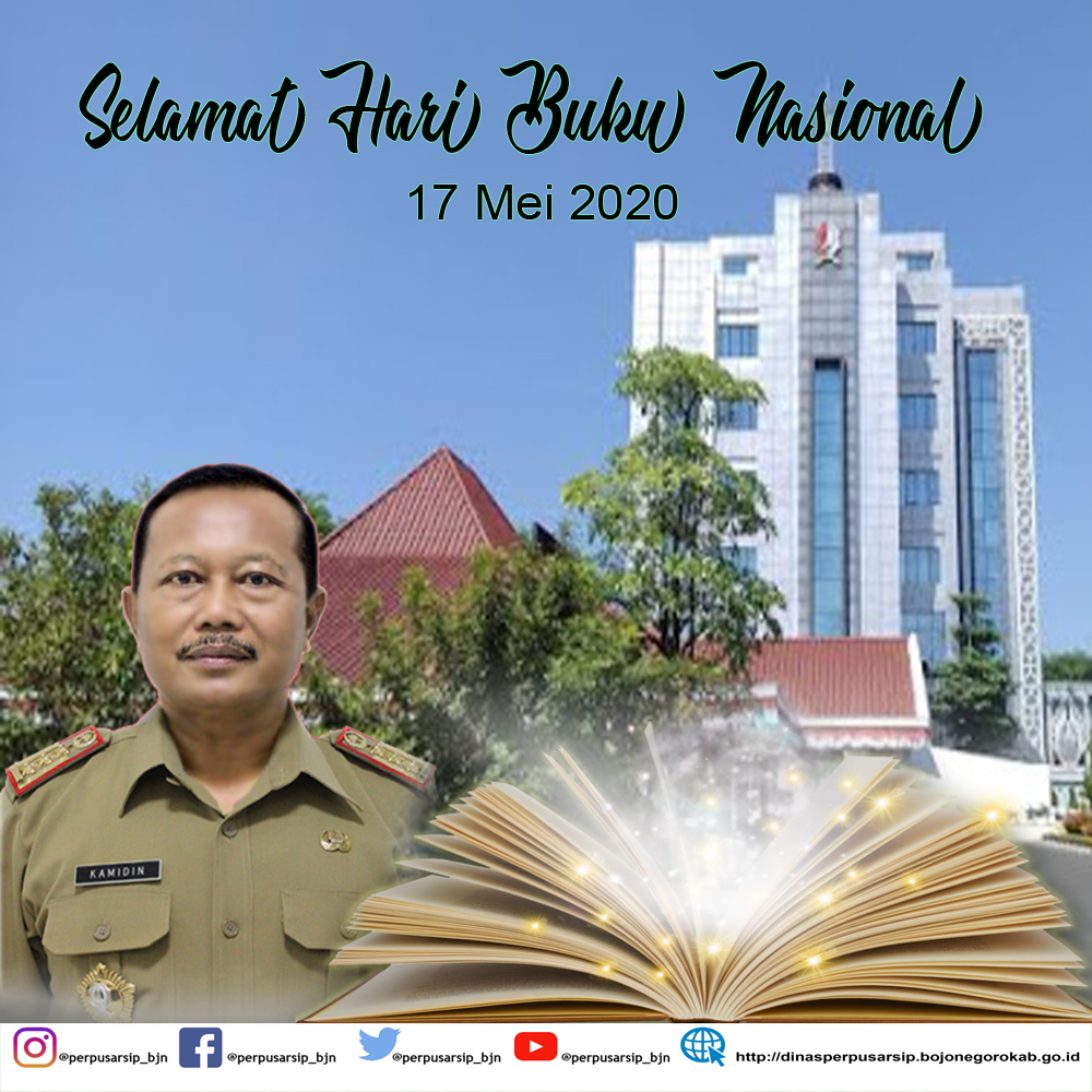 Selamat Hari buku Nasional dan Selamat ulang tahun ke-40 Perpustakaan Nasional RI