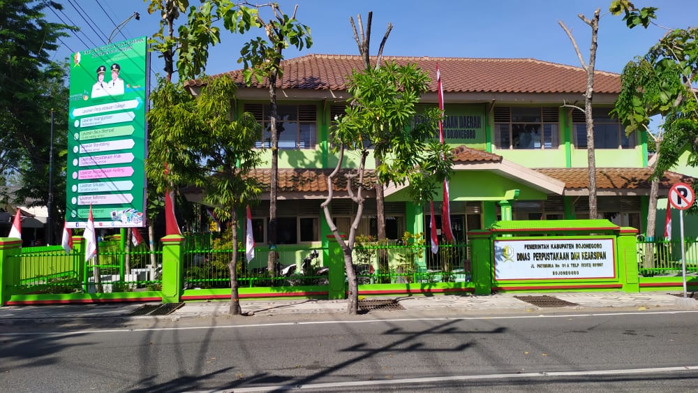 Sejarah singkat Perpustakaan Umum Daerah Kabupaten Bojonegoro