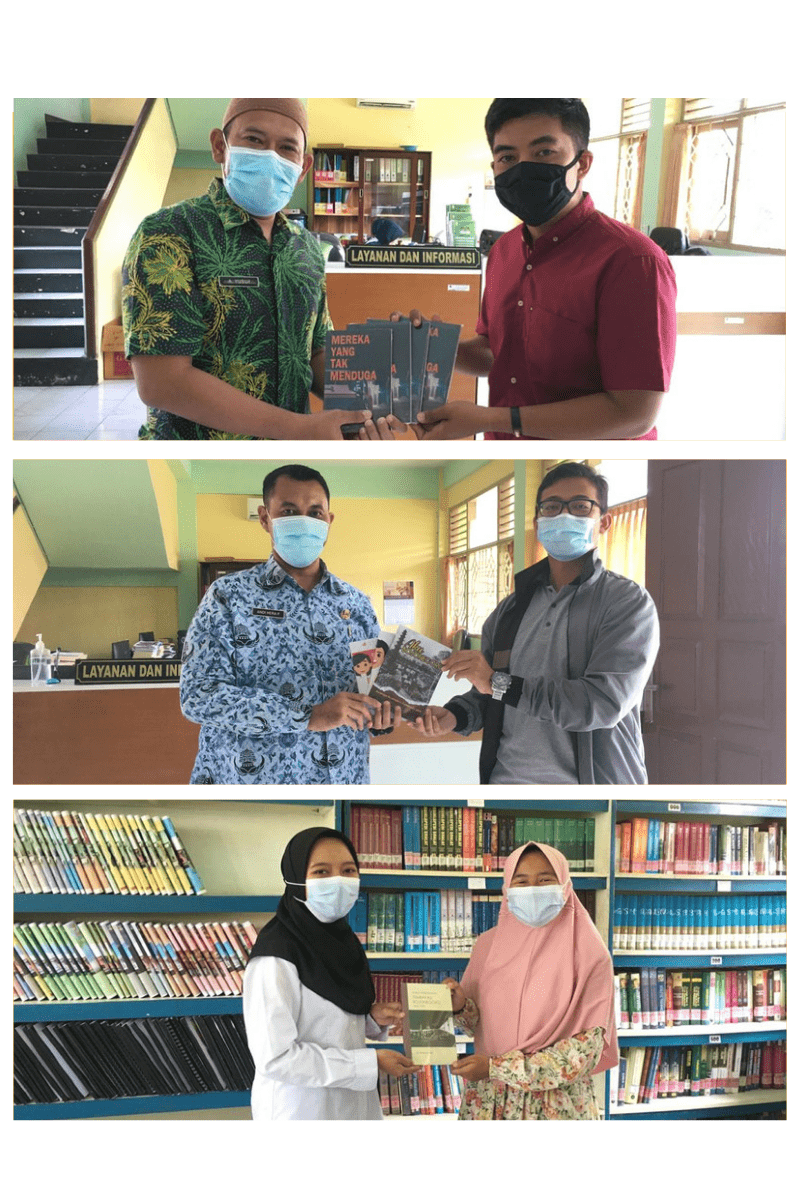 Hadiah buku dari penulis Bojonegoro