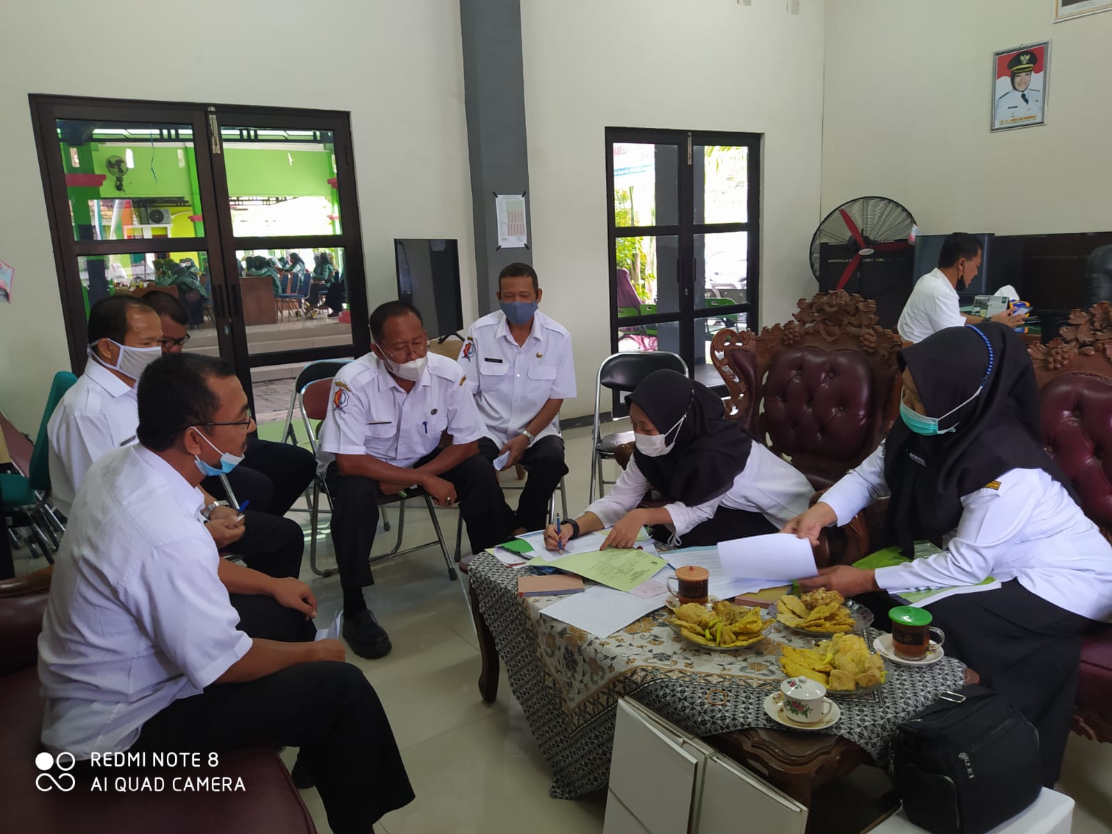Pembinaan Kearsipan Ke Kecamatan Tahun 2021