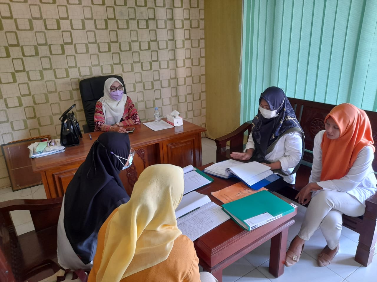 Monev dan Monitoring Arsip di Desa Jono, Temayang Tahun 2021
