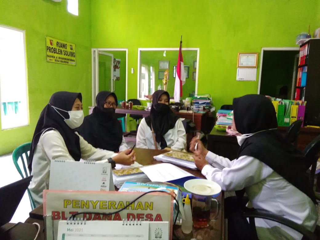 Monev dan Monitoring Arsip di Desa Baureno, Baureno Tahun 2021