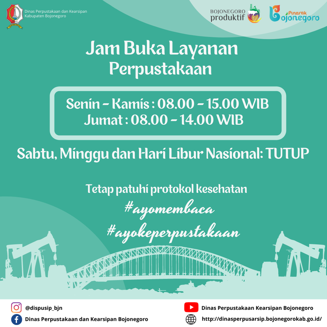 Jam Buka Layanan Perpustakaan