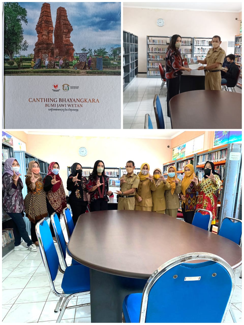 Hadiah Buku Canthing Bhayangkara Bumi Jawi Wetan