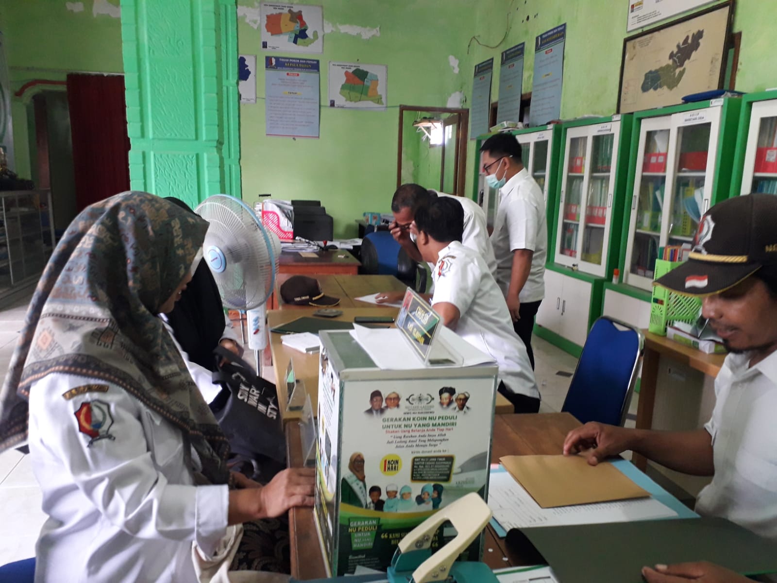 Pembinaan Kearsipan di Desa Ngasem Tahun 2022