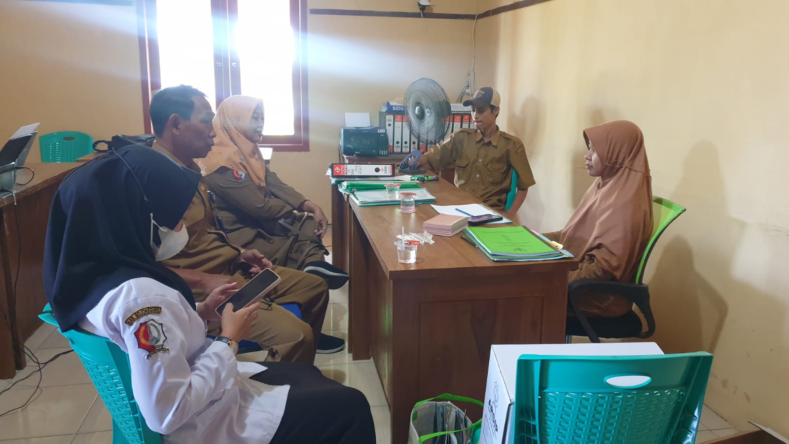 Pembinaan Kearsipan di Desa Prambatan Kec. Balen