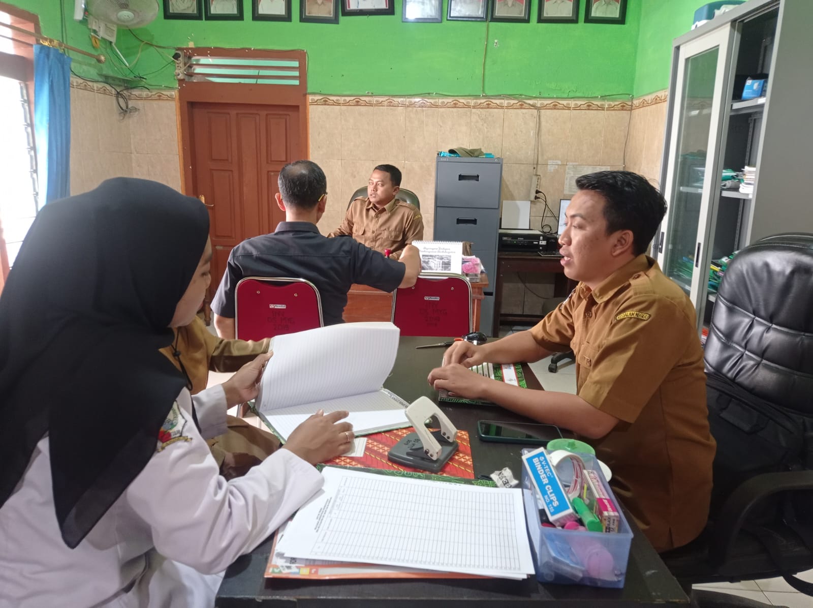 Pembinaan Kearsipan di Desa Mulyoagung Kec. Balen