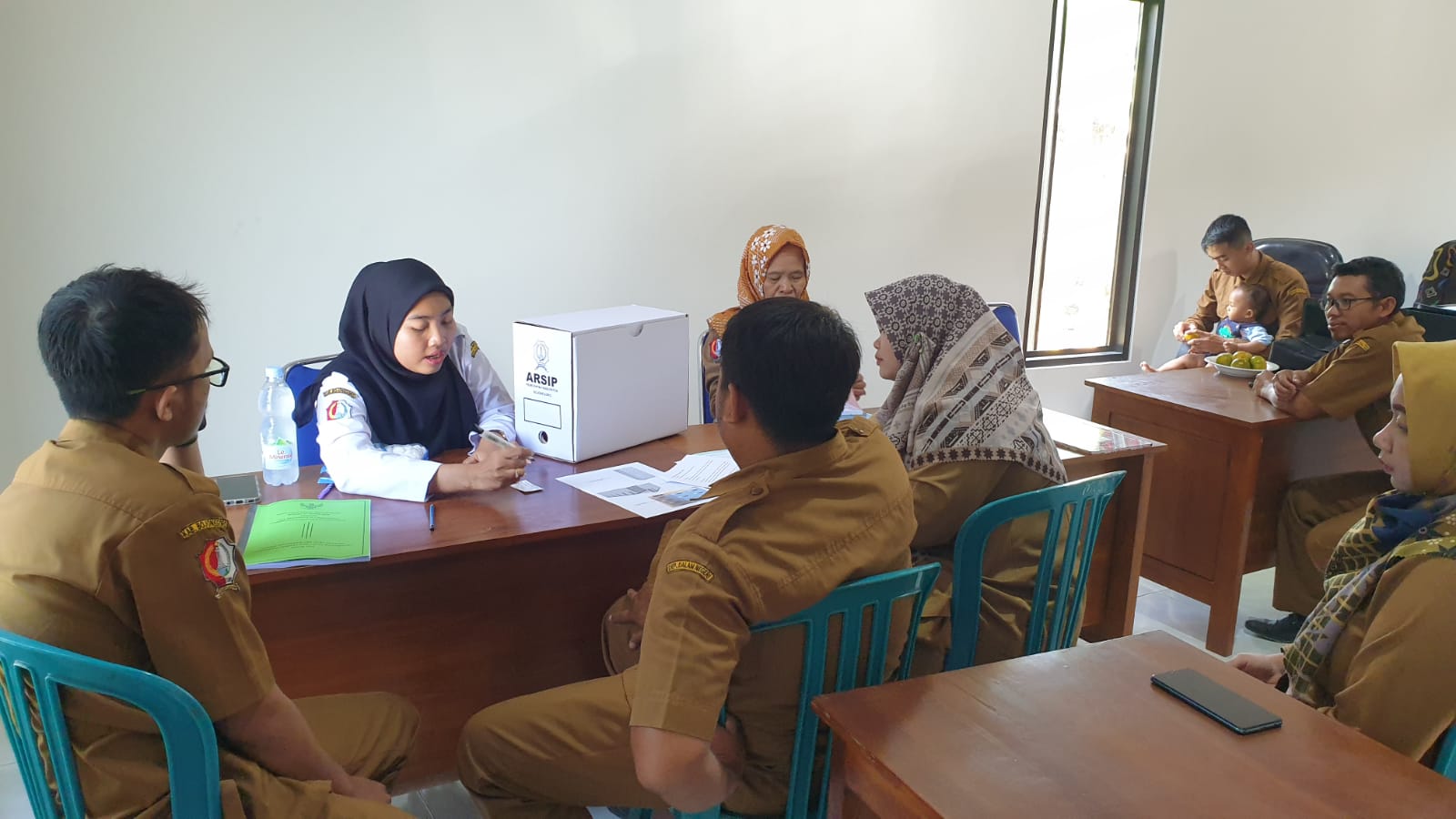 Pembinaan Kearsipan di Desa Mojosari Kec. Kalitidu