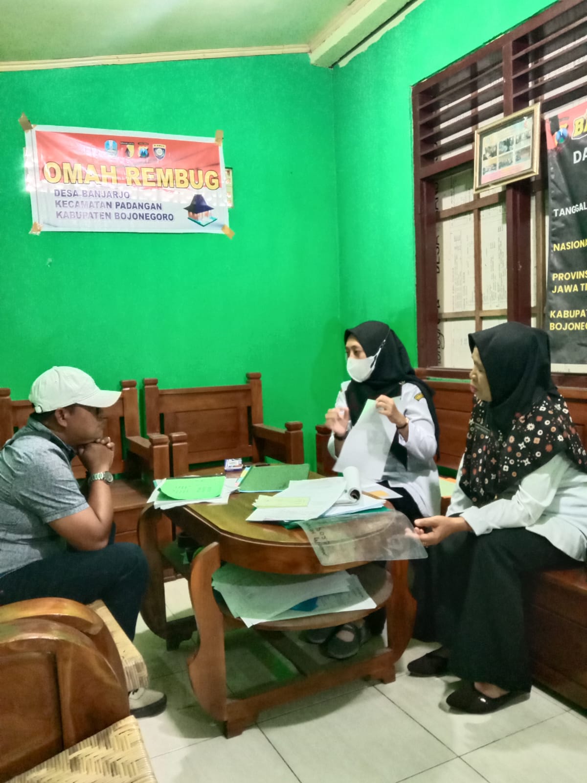 Pembinaan Kearsipan di Desa Banjarjo Kec. Padangan