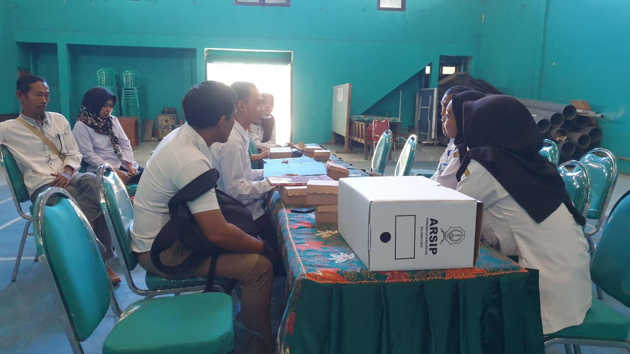 Pembinaan Kearsipan di Desa Padangan Kec. Padangan