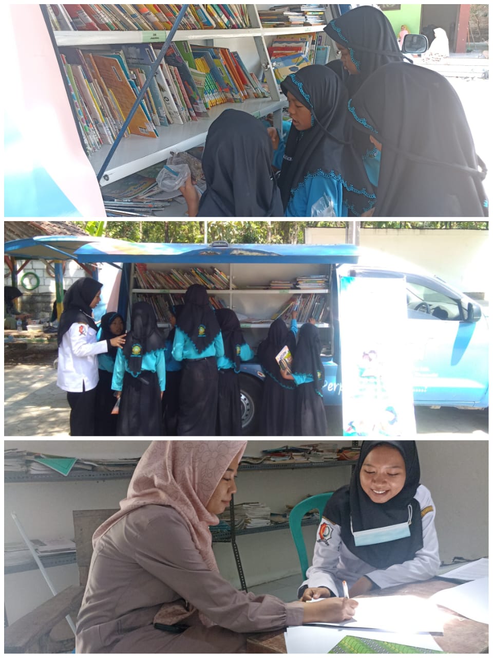Perpustakaan Keliling, Pendampingan Pembinaan Perpustakaan dan Pendataan Perpustakaan
