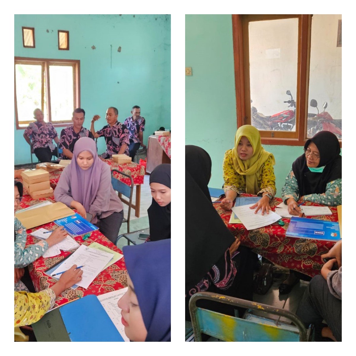 PEMBINAAN PENGELOLAAN KEARSIPAN  DESA DI KECAMATAN  NGAMBON