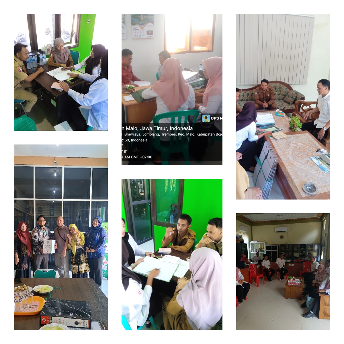 PEMBINAAN PENGELOLAAN KEARSIPAN  DESA DI KECAMATAN  MALO