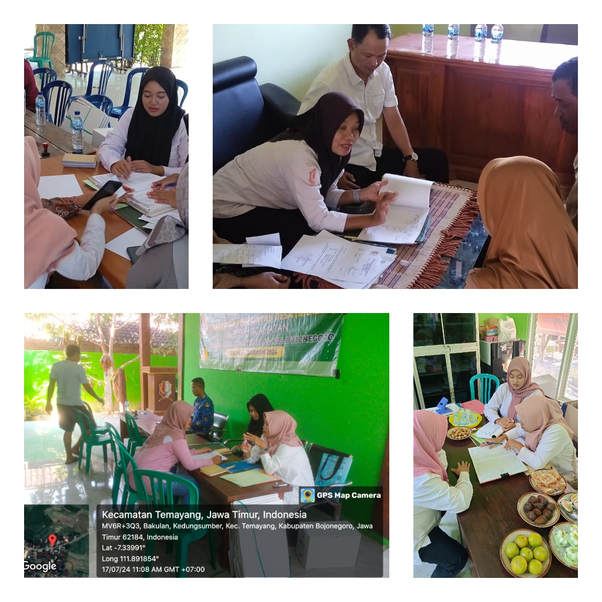 PEMBINAAN PENGELOLAAN KEARSIPAN  DESA DI KECAMATAN  TEMAYANG