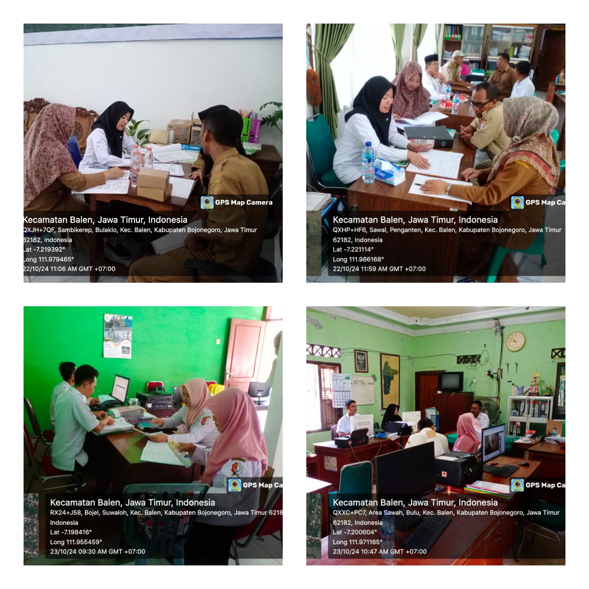 PEMBINAAN PENGELOLAAN KEARSIPAN  DESA DI KECAMATAN  BALEN