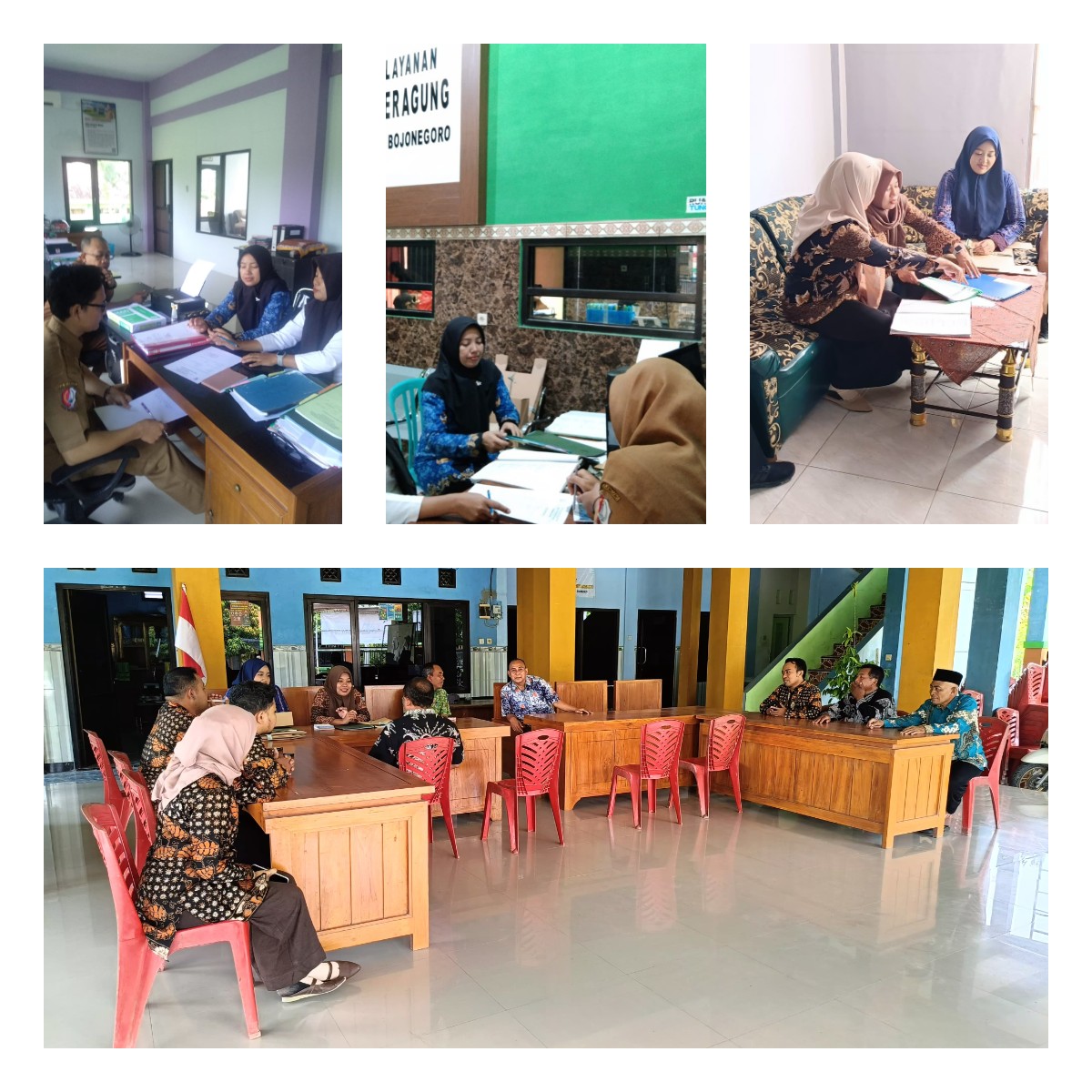 PEMBINAAN PENGELOLAAN KEARSIPAN  DESA DI KECAMATAN  DANDER