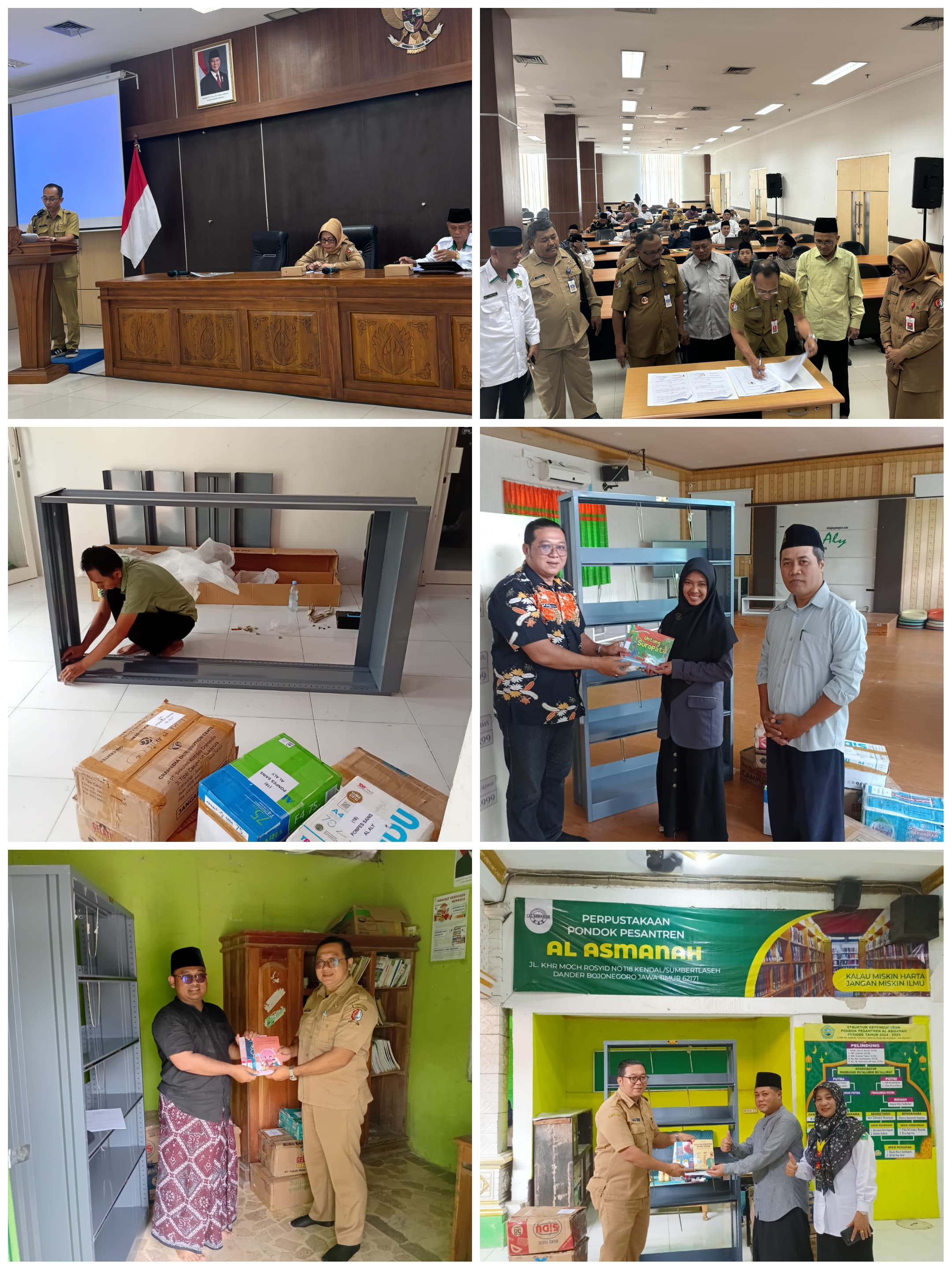 Layanan Instansi Pinjam Pakai Buku Literatur Perpustakaan Pondok Pesantren