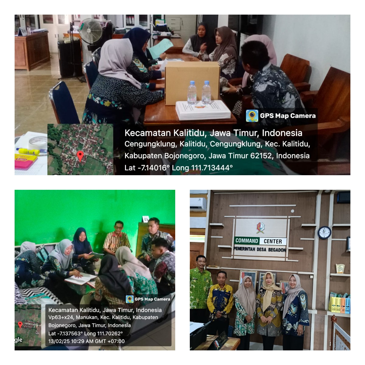 PEMBINAAN PENGELOLAAN KEARSIPAN  DESA DI KECAMATAN  GAYAM