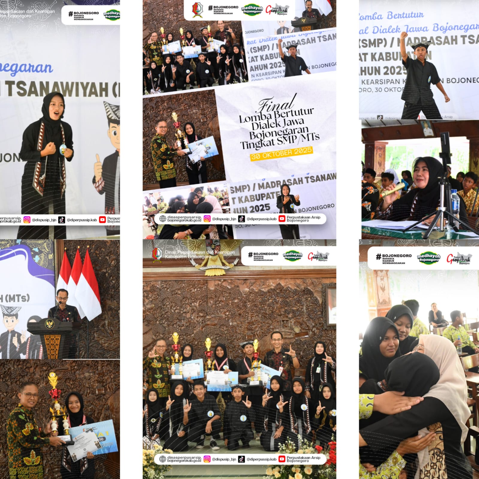 Final Lomba Bertutur: Cerita "Samin Surosentiko" Gemakan Bahasa Jawa Bojonegaran
