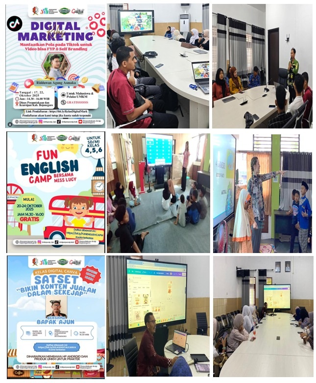 Pelatihan TPBIS sebagai wadah peningkatan ketrampilan kreatif