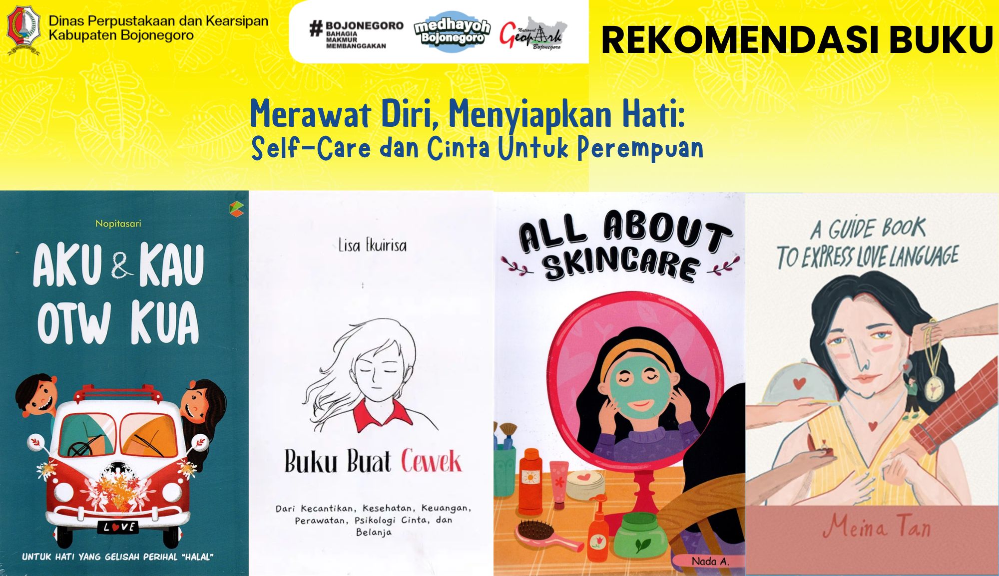 Rekomendasi Buku "Merawat Diri, Menyiapkan Hati: Self-Care dan Cinta untuk Perempuan"