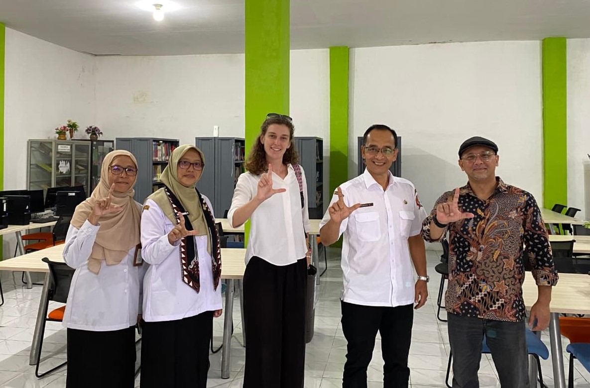 Kunjungan Konsulat AS & Peace Corps, Dispusip Bojonegoro Optimis Hadirkan English Corner