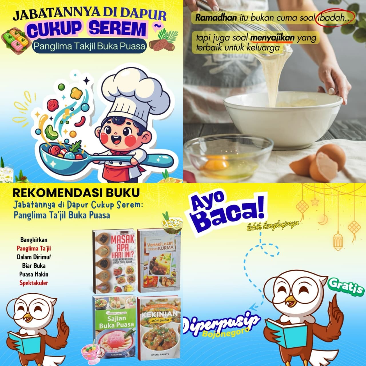 Panglima Takjil: Menghadirkan Kehangatan Ramadhan Lewat Literasi Kuliner