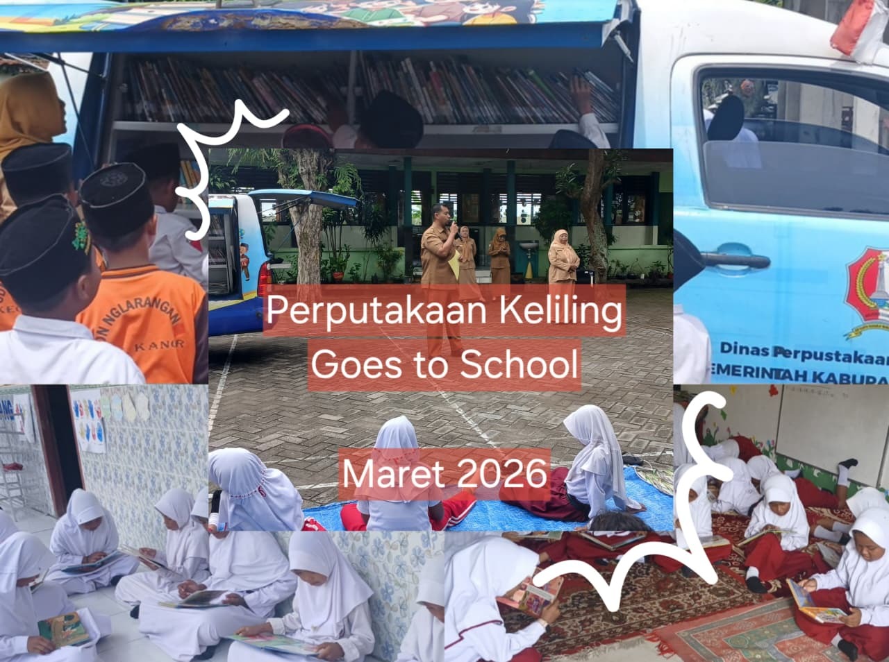 Tingkatkan Literasi Sekolah, Perpustakaan Keliling Hadir dalam Kunjungan Maret 2026