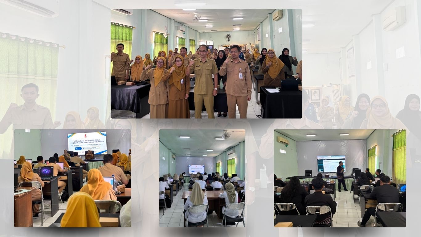 Dispusip Bojonegoro Gelar Sosialisasi PKPKT Untuk Perkuat Pengawasan Kearsipan