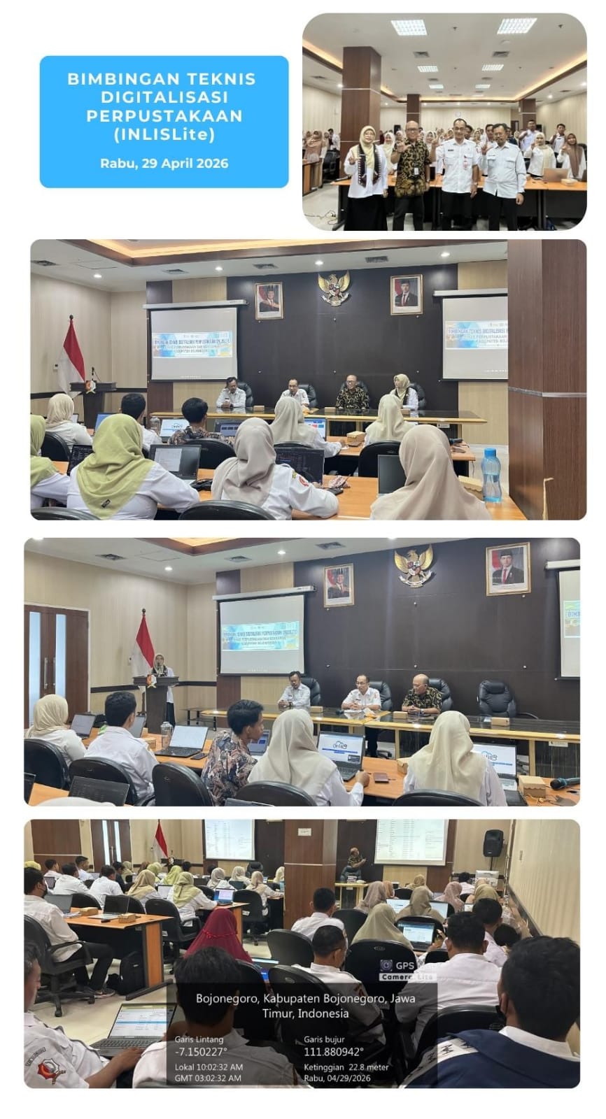 Dorong Digitalisasi Perpustakaan, Dinas Perpustakaan dan Kearsipan Menyelenggarakan Bimtek INLISLite