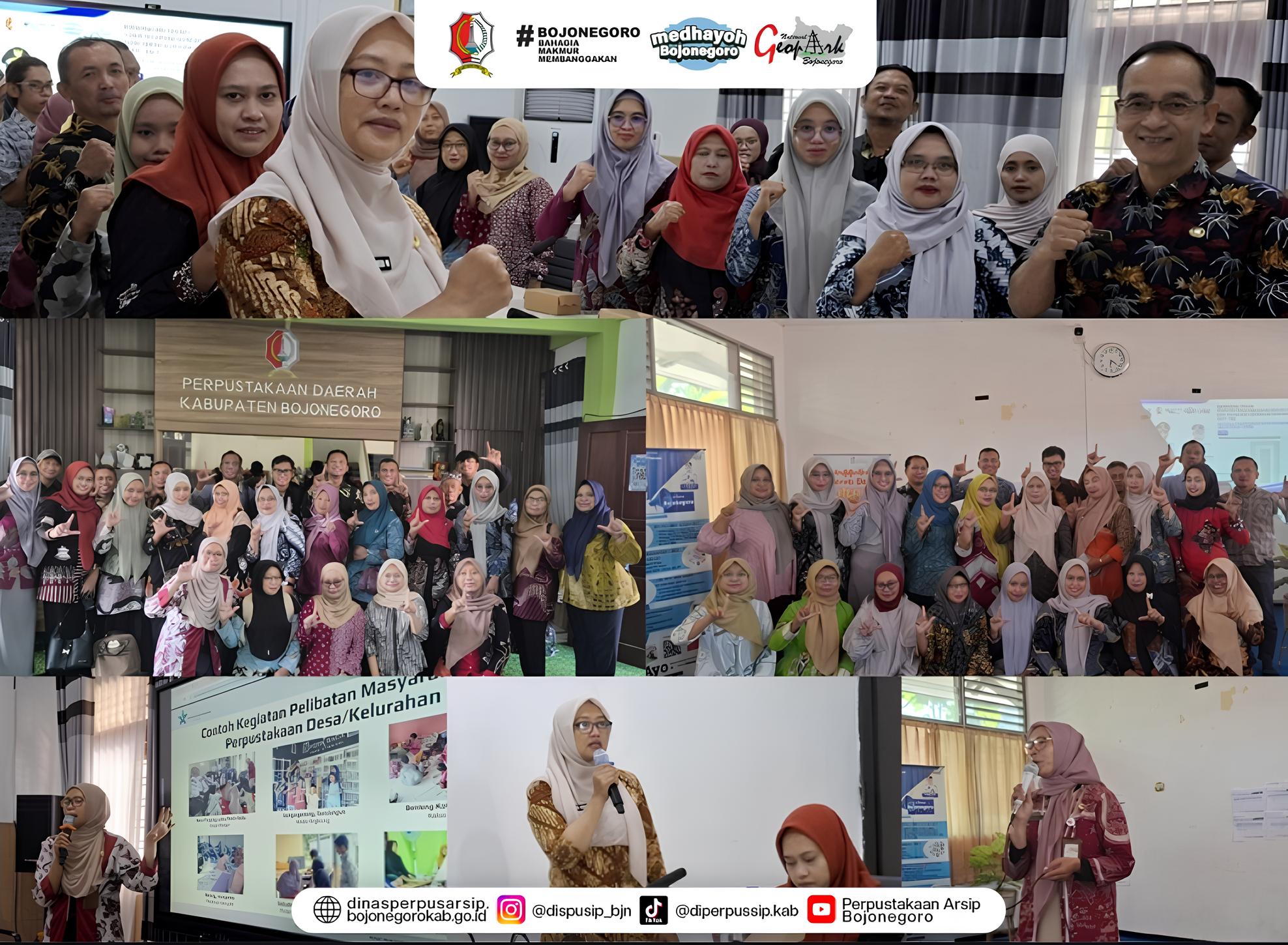 Disperpussip Bojonegoro Gelar Bimtek SPPTIK bagi Perpustakaan Desa