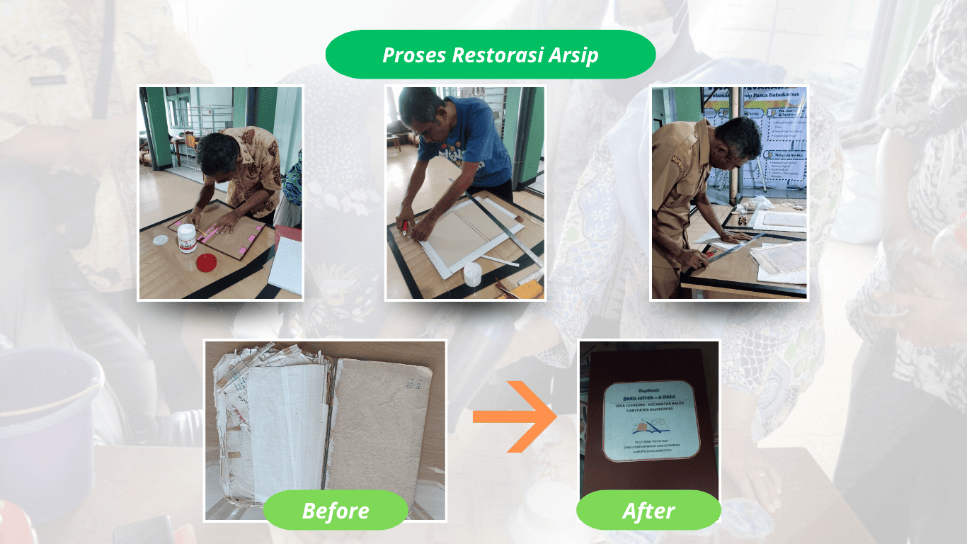 Restorasi Arsip Desa