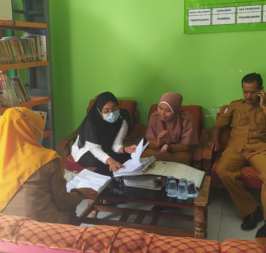 Monev dan Monitoring Arsip di Desa Bubulan, Bubulan Tahun 2021