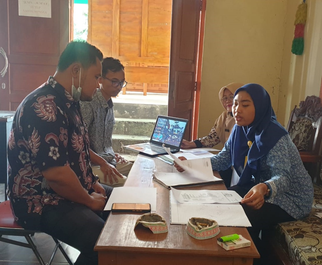 Pembinaan Kearsipan di Desa Drokilo Tahun 2022