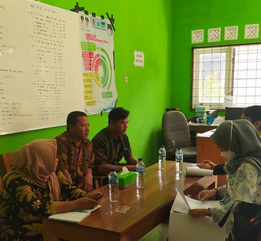 Pembinaan Kearsipan di Kantor Desa Cendono Tahun 2022