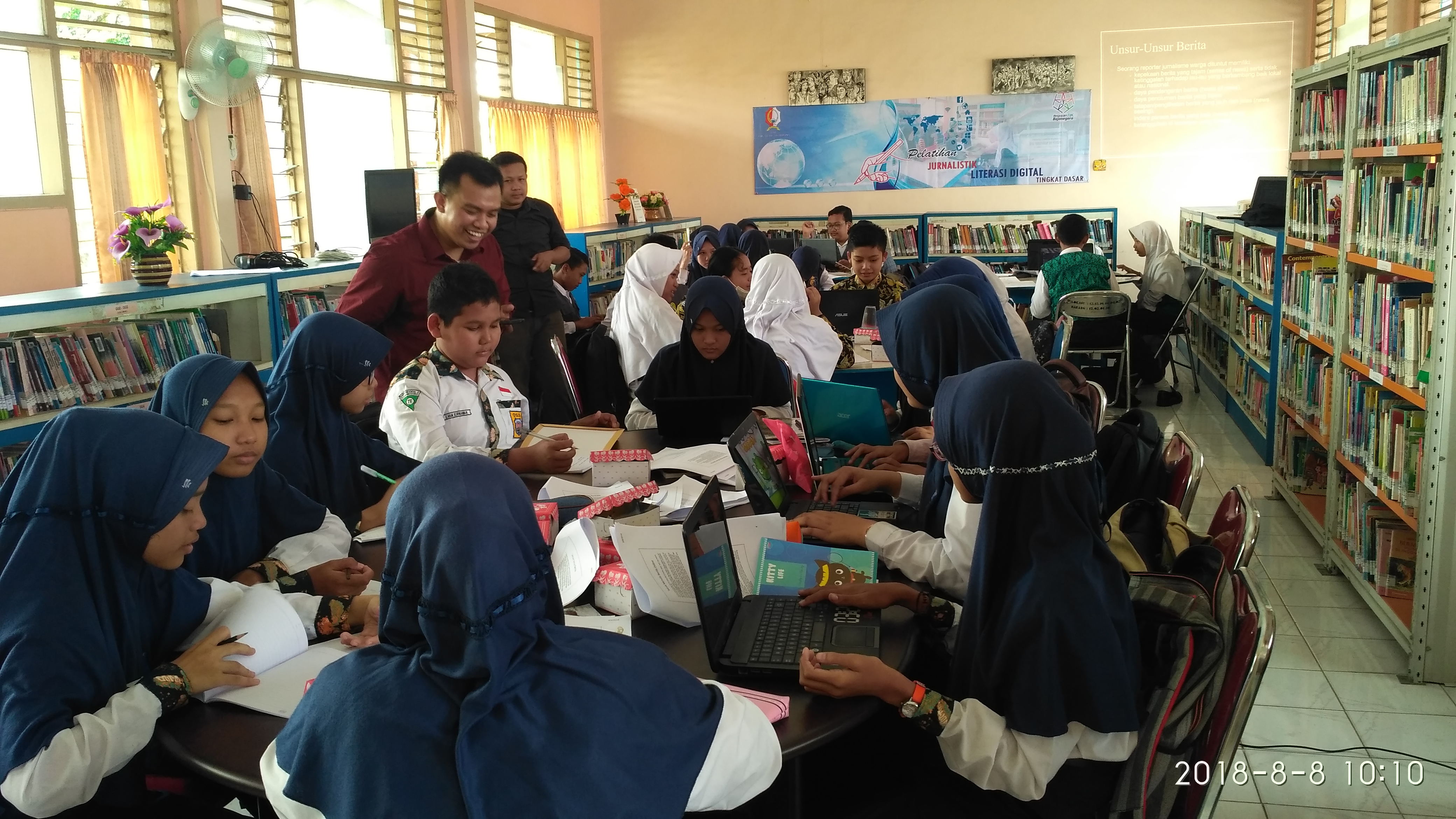 Literasi Digital dan Kelas Menulis tingkat SMP