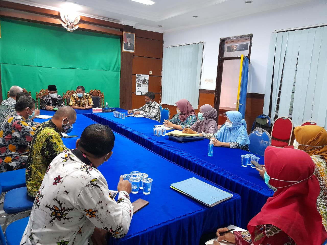 Proses Pembahasan Draft Jadwal Retensi Arsip di Dinas Kepemudaan dan Olahraga Kabupaten Bojonegoro