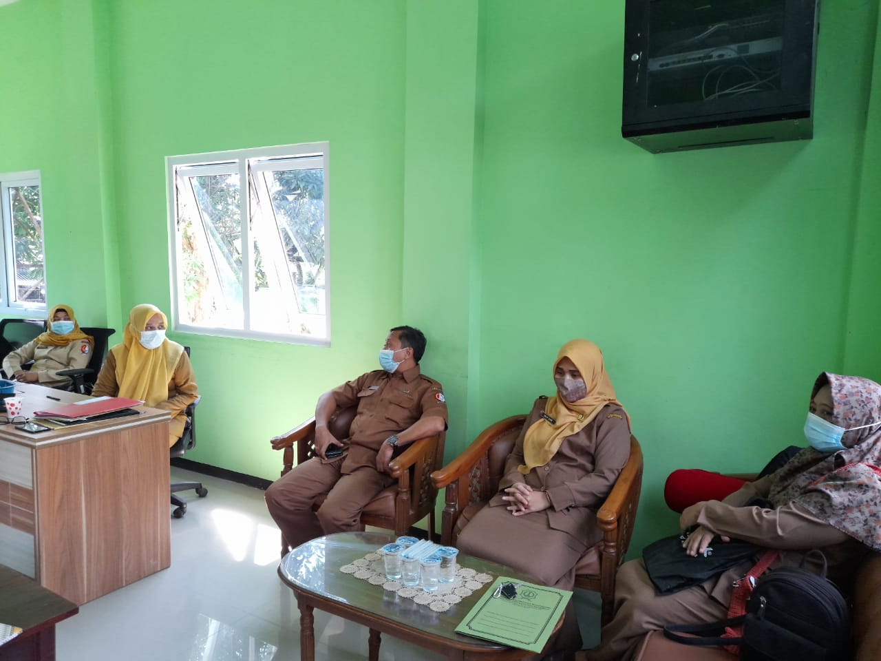 Pembinaan Kearsipan di Kecamatan Tambakrejo 2021