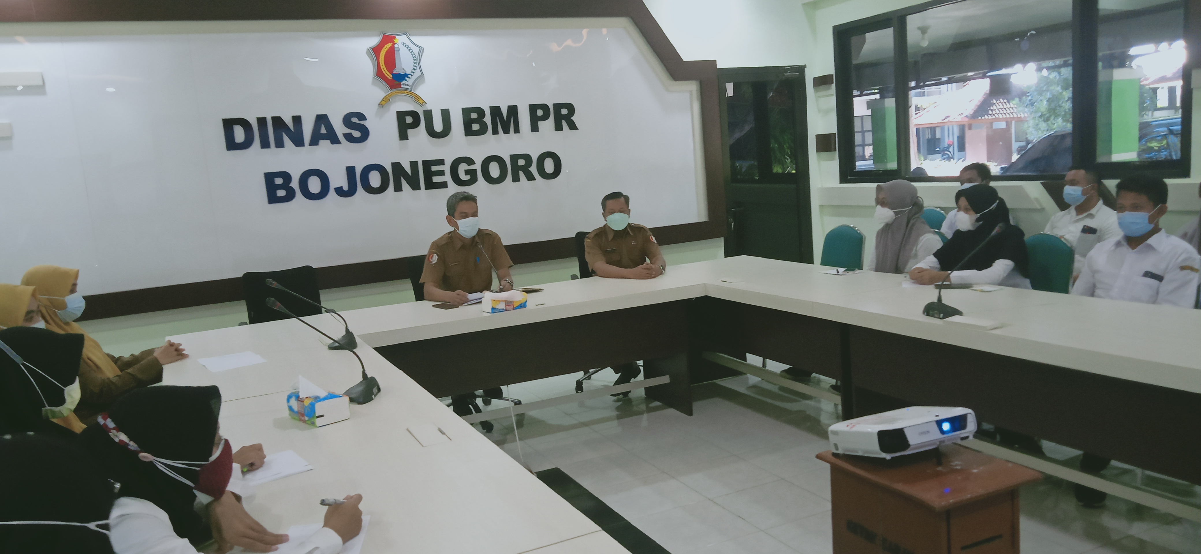 Pembinaan dilaksanakan di Dinas PU Bina Marga dan PR Kabupaten Bojonegoro