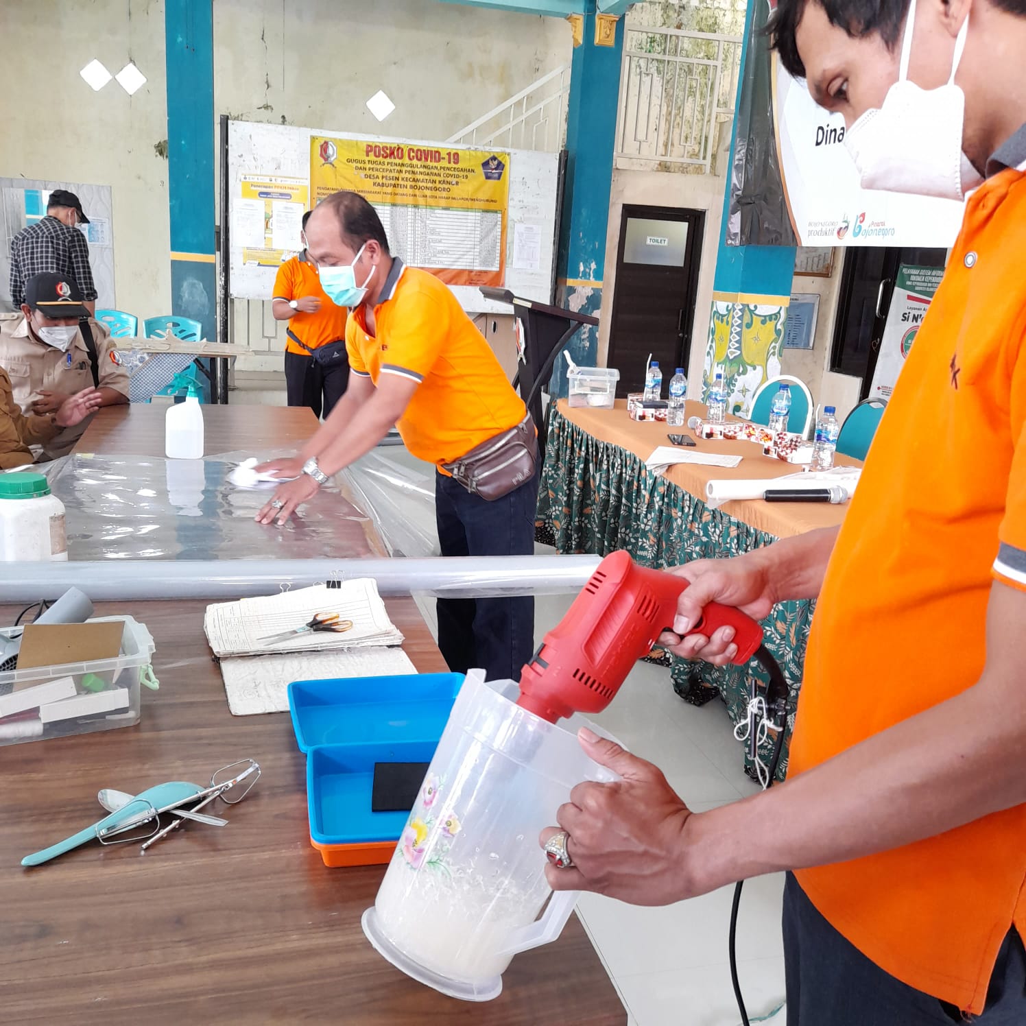 Pelatihan Tentang Restorasi Arsip Desa